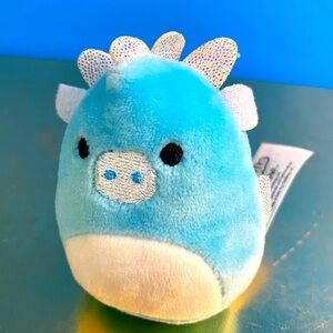 Squishmallows Teal Dragon Blind Box Animal Squishville Mini Plush Devin 2.75”